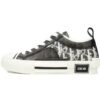 Dior B23 HT Oblique Transparency Low Bang Black and White