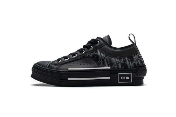 Dior B23 HT Oblique Transparency Low H565 Black
