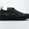 Dior B23 HT Oblique Transparency Low H565 Black