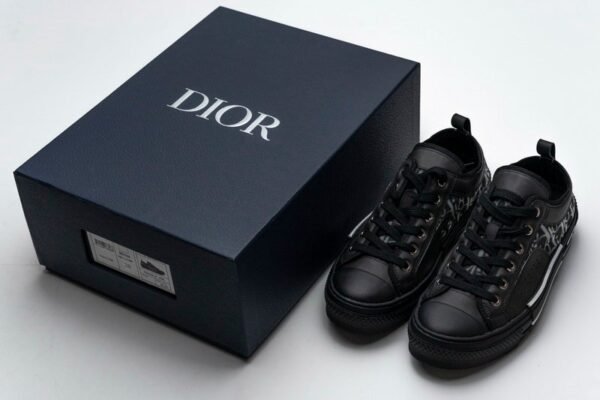 Dior B23 HT Oblique Transparency Low H565 Black