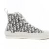 Dior B23 Oblique Hight Top Sneakers White