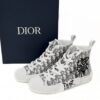 Dior B23 Oblique Hight Top Sneakers White
