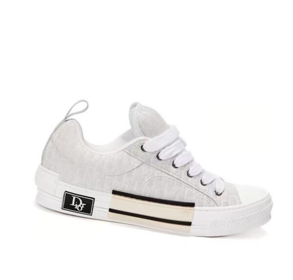 Dior B23 Skater Low Top Cream Dior Oblique Jacquard 3SN292ZUY_H800