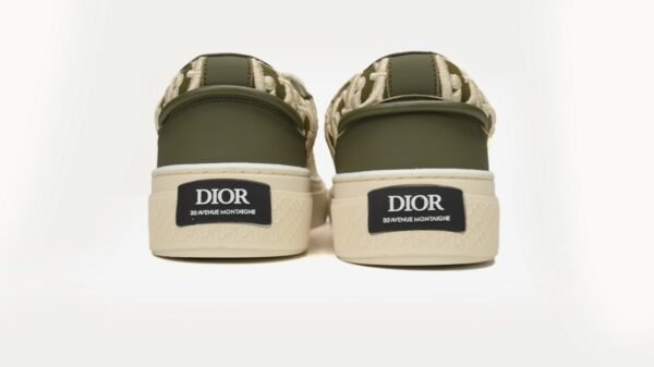 Dior B33 Sneakers  Release Khaki Embroidery 3SN272 ZIR1 6536