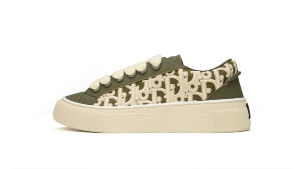 Dior B33 Sneakers  Release Khaki Embroidery 3SN272 ZIR1 6536