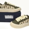 Dior B33 Sneakers  Release Khaki Embroidery 3SN272 ZIR1 6536
