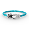 [Eternal Jewelry]FORCE LARGE HORSESHOE BLACK WHITE DIAMOND BRACELET SILVER