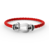 [Eternal Jewelry]FORCE LARGE HORSESHOE BLACK DIAMOND BRACELET SILVER