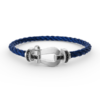[Eternal Jewelry]FORCE LARGE HORSESHOE BLACK DIAMOND BRACELET SILVER