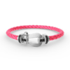 [Eternal Jewelry]FORCE LARGE HORSESHOE BLACK DIAMOND BRACELET SILVER
