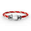 [Eternal Jewelry]FORCE LARGE HORSESHOE BLACK DIAMOND BRACELET SILVER