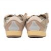Lanvin Leather Curb White Brown