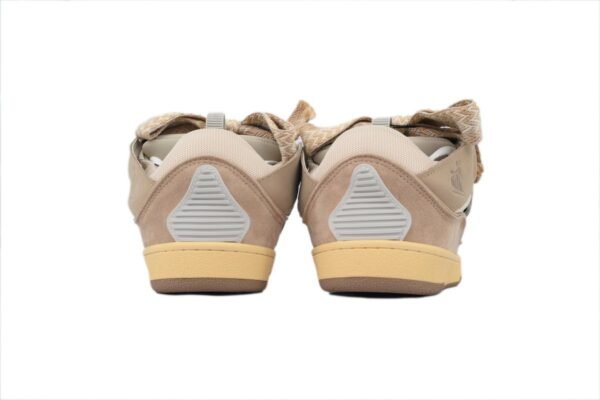 Lanvin Leather Curb White Brown