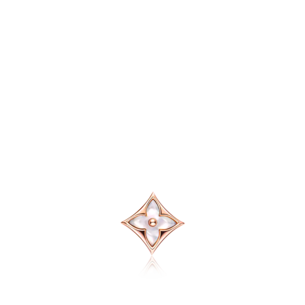 [Eternal Jewelry]STAR MOP PINK GOLD EARRINGS