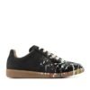 Maison Margiela Black Paint Replica Sneakers S58WS0101P1892963
