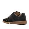 Maison Margiela Black Paint Replica Sneakers S58WS0101P1892963