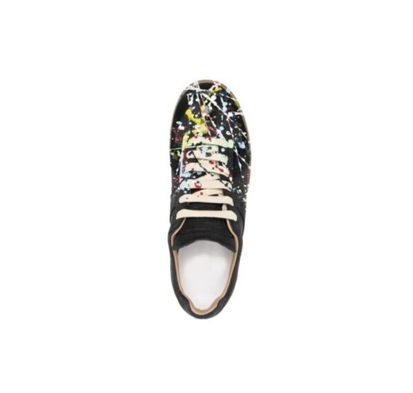 Maison Margiela Black Paint Replica Sneakers S58WS0101P1892963