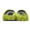 Marni Long-hair Calfskin Fussbett Sabot Green SBMR000600P412200V07