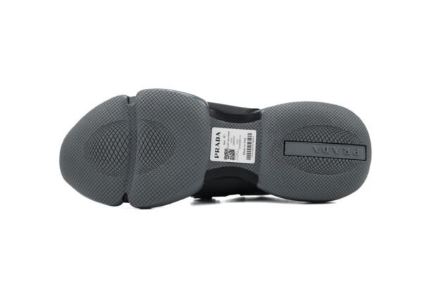 Prada Cloudbust Velcro sneakers Black and White