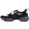 Prada Cloudbust Velcro sneakers Black and White