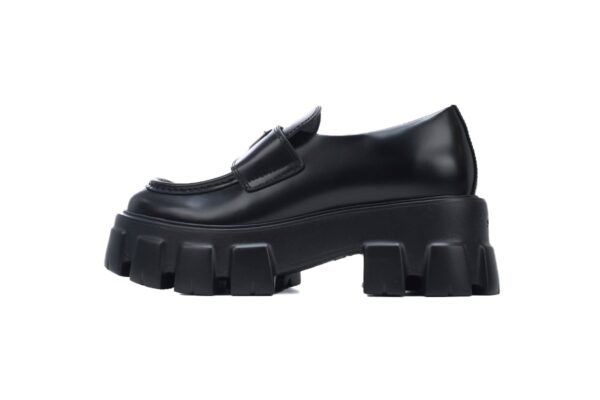 Prada Monolith Loafers Black