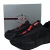Prada Sneakers Black Red