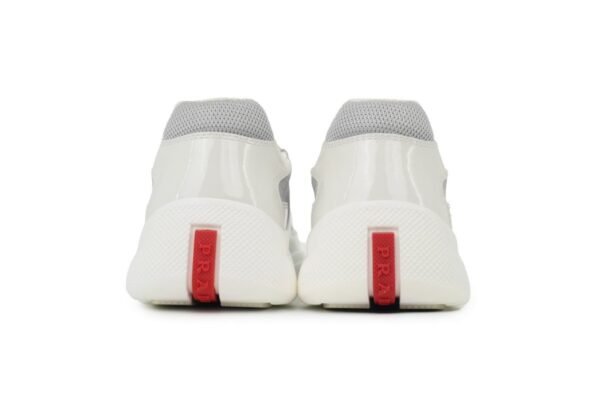 Prada White Silver