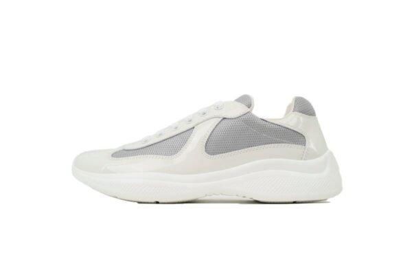 Prada White Silver