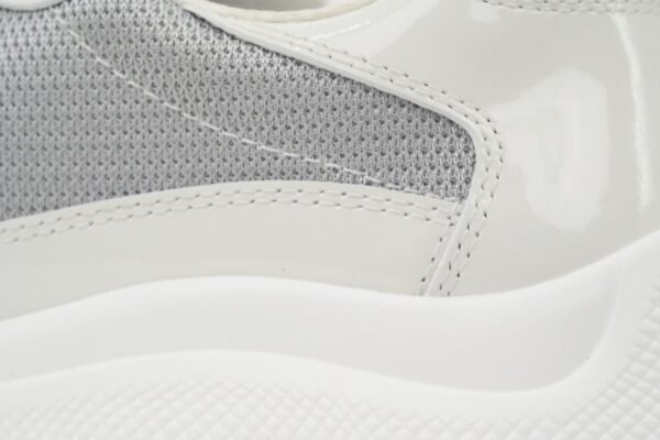 Prada White Silver