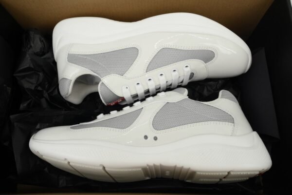 Prada White Silver
