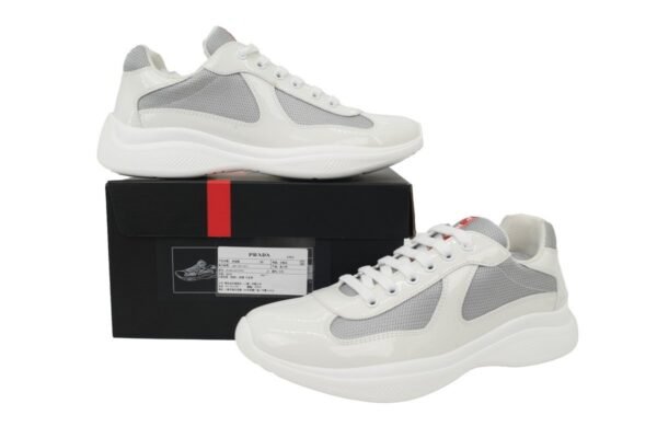 Prada White Silver
