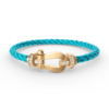 [Eternal Jewelry]FORCE LARGE HORSESHOE HALF DIAMOND BRACELET GOLD