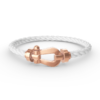 [Eternal Jewelry]FORCE LARGE HORSESHOE NO DIAMOND BRACELET ROSE GOLD