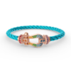[Eternal Jewelry]FORCE LARGE HORSESHOE  COLORED DIAMOND BRACELET ROSE GOLD