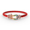 [Eternal Jewelry]FORCE LARGE HORSESHOE  COLORED DIAMOND BRACELET ROSE GOLD