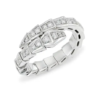 [Eternal Jewelry]SERPENTI RING SILVER DIAMOND PAVED 4MM