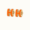 [Eternal Jewelry]MINI POP H EARRINGS ORANGE