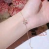 [Eternal Jewelry]FRIVOLE GOLD FLOWER DIAMOND BRACELET