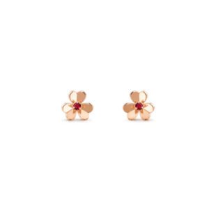 [Eternal Jewelry]FRIVOLE  FLOWER PINK EARRINGS