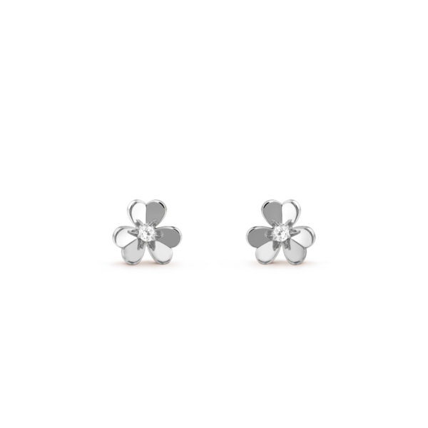 [Eternal Jewelry]FRIVOLE MINI SILVER FLOWER EARRINGS