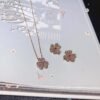 [Eternal Jewelry]FRIVOLE ROSE GOLD FLOWER DIAMOND NECKLACE