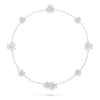 [Eternal Jewelry]FRIVOLE SILVER 9 FLOWERS NECKLACE
