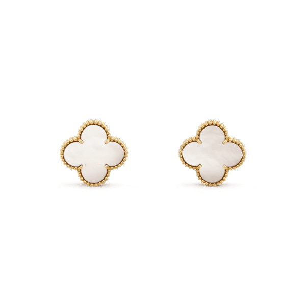 [Eternal Jewelry]CLOVER MINI GOLD EARRINGS