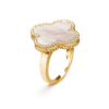 [Eternal Jewelry]CLOVER WHITE MOP RING