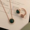 [Eternal Jewelry]PERLEE COULEURS DIAMOND ROSE GOLD BETWEEN THE FINGER RING