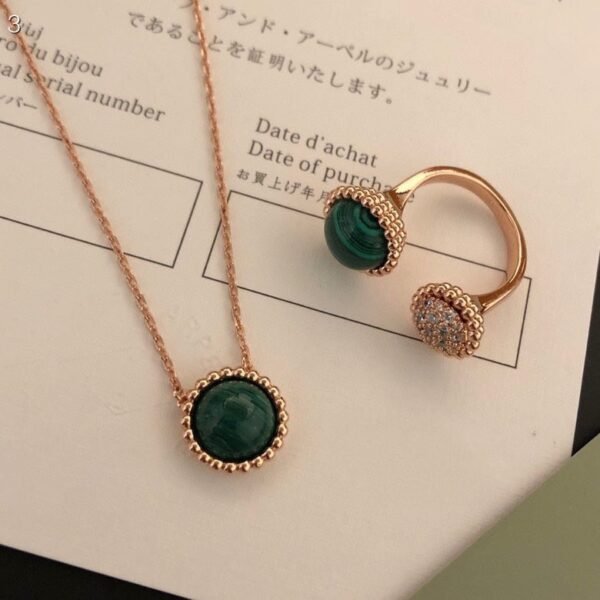 [Eternal Jewelry]PERLEE COULEURS DIAMOND ROSE GOLD BETWEEN THE FINGER RING