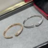 [Eternal Jewelry]PANTHERE FULL DIAMOND OPEN BRACELET