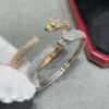 [Eternal Jewelry]PANTHERE FULL DIAMOND OPEN BRACELET