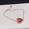 [Eternal Jewelry]LUCKY SPRING 1 MOTIF PINK GOLD BRACELET