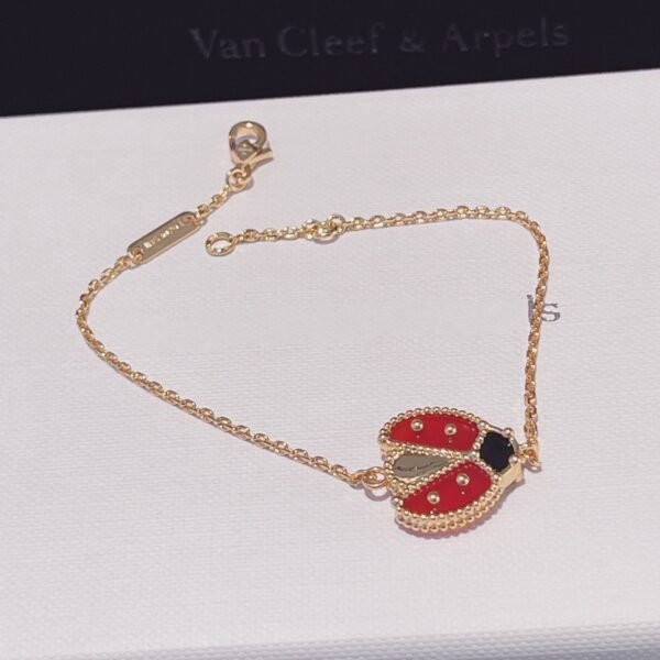 [Eternal Jewelry]LUCKY SPRING 1 MOTIF PINK GOLD BRACELET